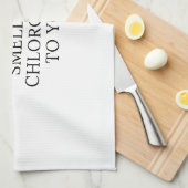 Riecht Ihnen dieses Handtuch wie Chloroform? (Viertel Falte)