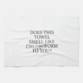 Riecht Ihnen dieses Handtuch wie Chloroform? (Horizontal)