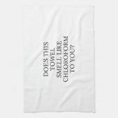 Riecht Ihnen dieses Handtuch wie Chloroform? (Vertikal)