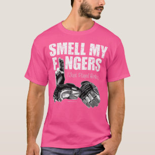 Riecht meine Fingers Stinky Smelly Hockey Handschu T-Shirt