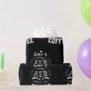 Riecht nach Kaffee Geschenkpapier