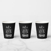 Riecht nach Kaffee Pappbecher