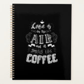 Riecht nach Kaffee Spiralplaner Planer (Vorderseite)