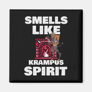Riecht nach Krampus-Geist Weihnachten Horror-Dämon Magnet