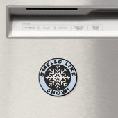 Riecht nach Schnee! Magnet (In Situ (Geschirrspüler))