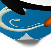 Riecht Sarcasm? Evil Penguin Poster (Ecke)