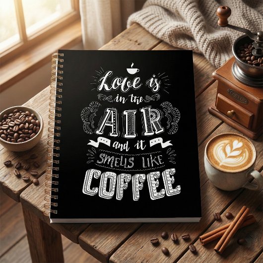 Riecht wie Coffee Spiral Planner Planer