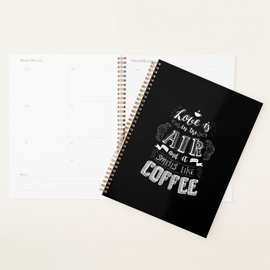 Riecht wie Coffee Spiral Planner Planer