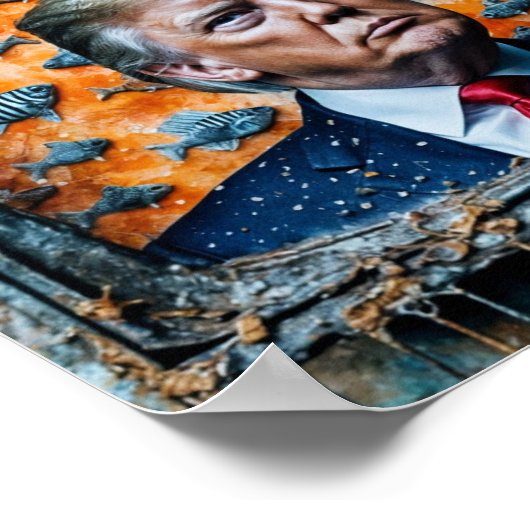 Riecht wie Fisch Poster (Ecke)