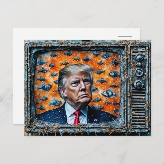 Riecht wie Fisch Postkarte (Vorne/Hinten)