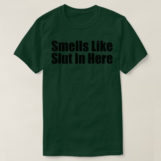 Riecht wie hier 4 T-Shirt (Design vorne)