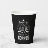 Riecht wie Kaffee Pappbecher (Vorderseite)