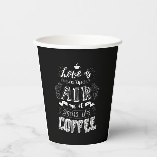 Riecht wie Kaffee Pappbecher (Vorderseite)