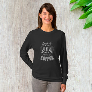 Riecht wie Kaffeemünder lange Schläfchen T-Shirt