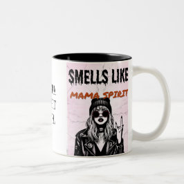 Riecht wie MaMa-Geist Zweifarbige Tasse