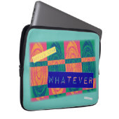 Riecht wie was auch immer Spaß 90er Jahre sarkasti Laptopschutzhülle (Vorne Rechts)