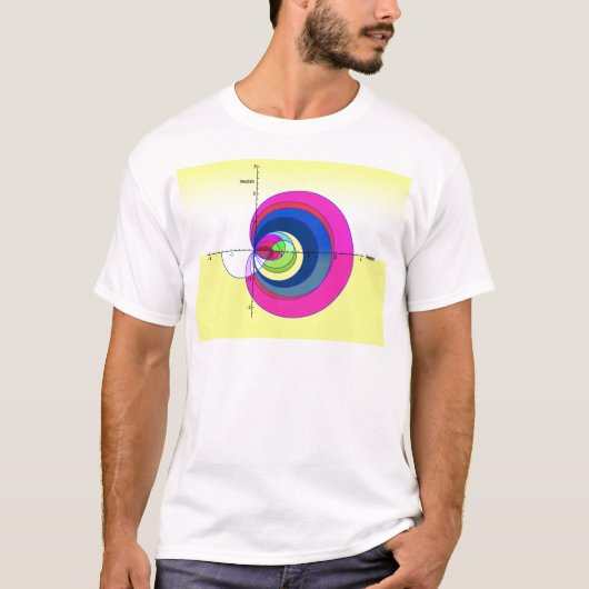 Riemann Zetafunktion yellow.png T-Shirt (Vorderseite)