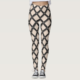 Riemen und Nieten Leggings
