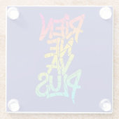 Rien ne va plus glasuntersetzer (Rückseite)