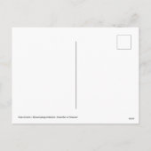 Riese Anteater auf Gras Feiertagspostkarte (Rückseite)