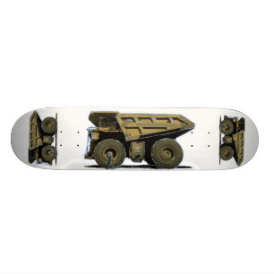 Riese-LKWs die Liebe des Kindes Skateboard