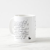RIESE ++ Skript-Tasse Kaffeetasse (Vorderseite Links)
