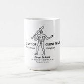 Riese von Cerne-Abbas Verwandlungstasse (Zentrum)