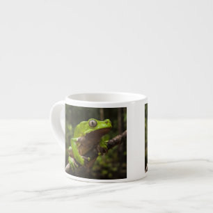 Riesen-Blattfrosch Phyllomedusa bicolor) Espressotasse