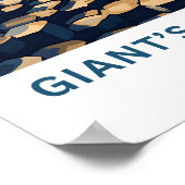 Riesen-Causeway Irland Reisen Print Poster (Ecke)