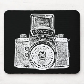 Riesen-DDR-Kamera - Negativer Effekt Mousepad