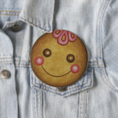 Riesen-Gingerbread-Cookie-Button Button (Beispiel)