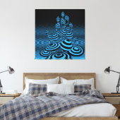 Riesen Leinwand Himmel blau Magische Pilze 1m2. (Insitu (Schlafzimmer))