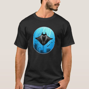 Riesen-Manta und Fische T-Shirt