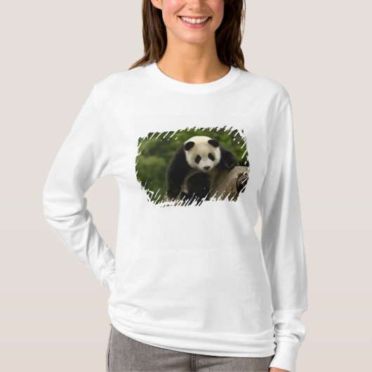 Riesen-Panda-Baby T-Shirt (Vorderseite)