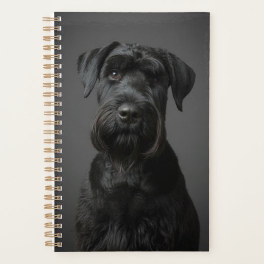 Riesen-Schnauzer-Terminplaner Planer (Vorderseite)