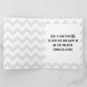 Riesen-Smile-Ehe Herzlichen Glückwunsch Big Card Karte (Innenseite)