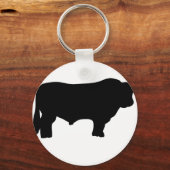 Riesenangusbulle Schlüsselanhänger (Vorderseite)