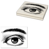 Riesenauge Gummistempel (Stempel)