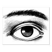 Riesenauge Gummistempel (Prägung)