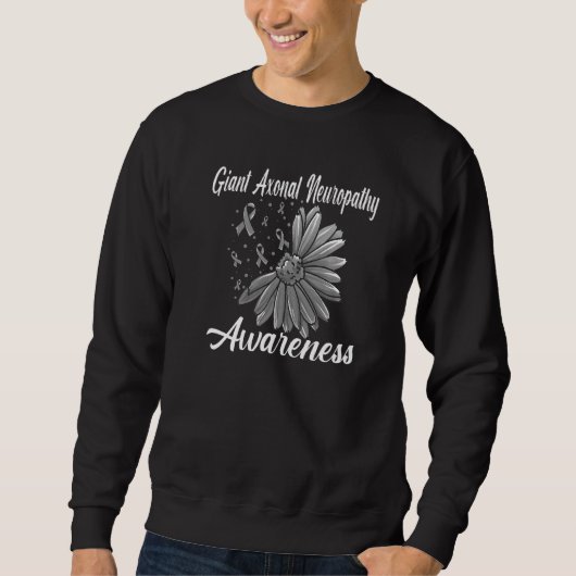 RiesenAxonale Neuropathie Awareness Brain Disease Sweatshirt (Vorderseite)
