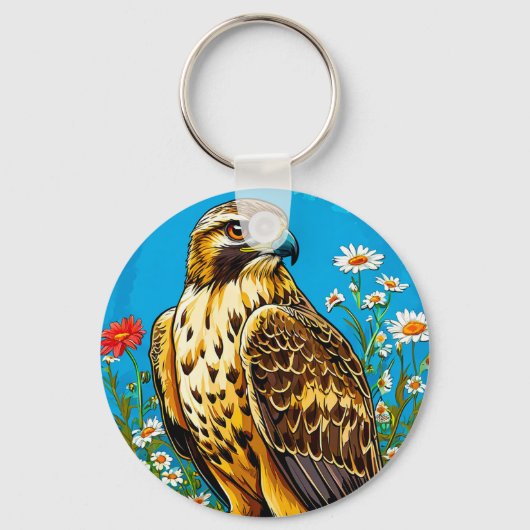 Riesenbachvogel Schlüsselanhänger (Vorderseite)