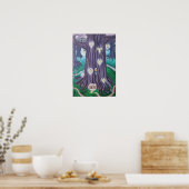 Riesenbaum aus Amethyst Poster (Küche)