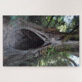 Riesenbaum und Meditationshöhle /Urwald Puzzle (Horizontal)