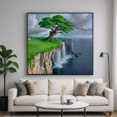 Riesenbaumkletter - Art der Landschaft Poster