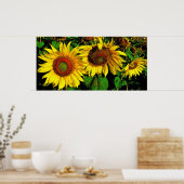 Riesenblumen, Poster (Küche)