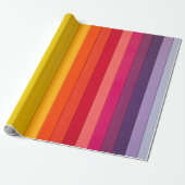 Riesenbogenstreifen Geschenkpapier (Ungerollt)