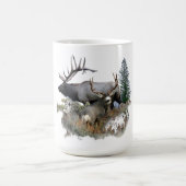 Riesenbullen-Trophäenbock Kaffeetasse (Mittel)