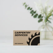 Riesendecke Visitenkarte (Stehend Vorderseite)