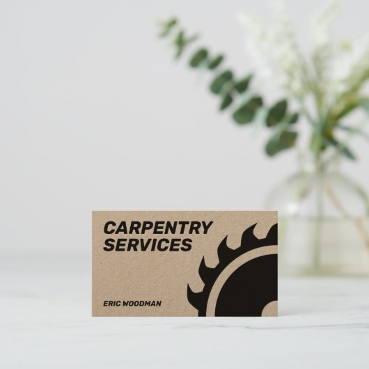 Riesendecke Visitenkarte (Stehend Vorderseite)