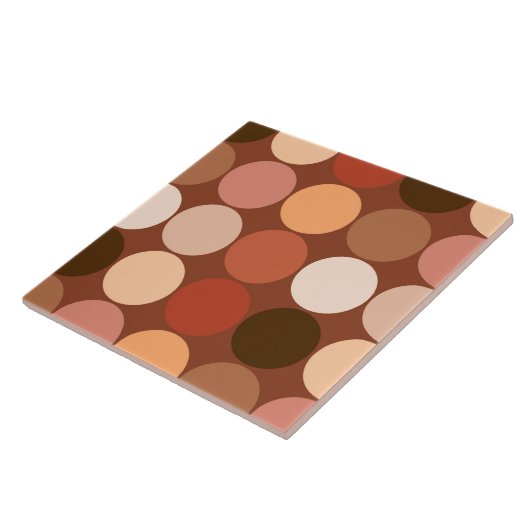 Riesendots aus der Mitte des Jahrhunderts, Schokol Fliese (Seite)